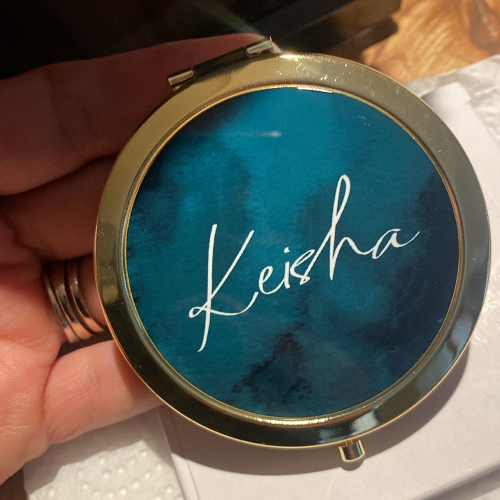 Pocket Mirror personalized “Keisha”